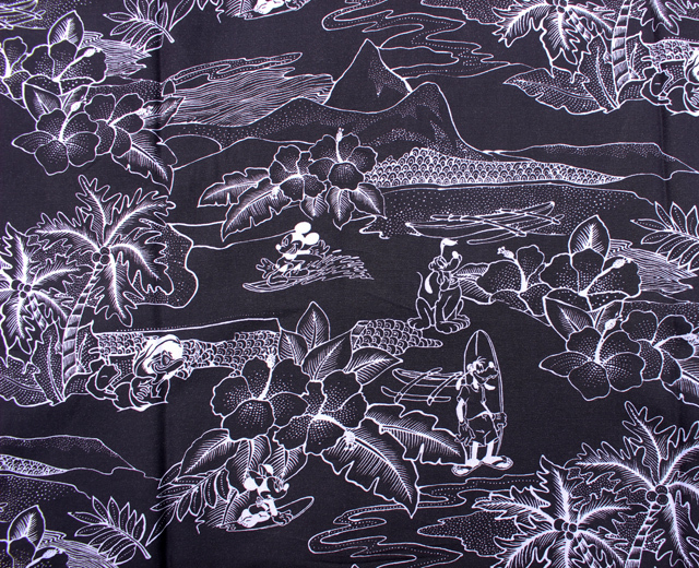 トゥーパームス アロハシャツ ディズニー ミッキーマウス