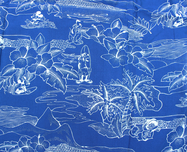 トゥーパームス アロハシャツ ディズニー ミッキーマウス