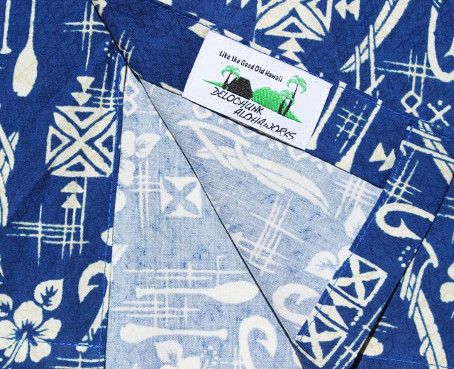 トゥーパームス 長袖 アロハシャツ ハワイ製