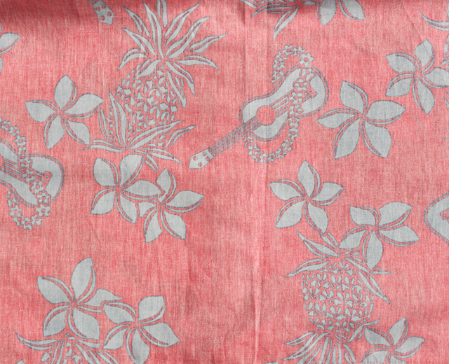 トゥーパームス 長袖 アロハシャツ ハワイ製