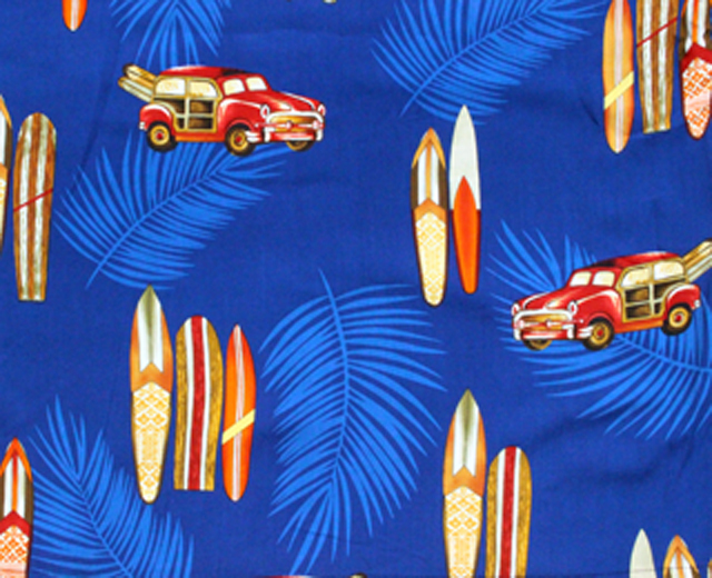 TWO PALMS トゥーパームス アロハシャツ Woody ウッディ ハワイ