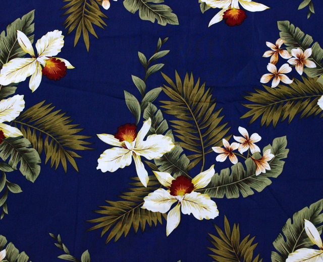 TWOPALMS トゥーパームス 長袖アロハシャツ ハワイ製