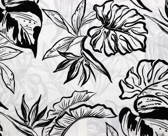 TWOPALMS トゥーパームス 長袖アロハシャツ ハワイ製