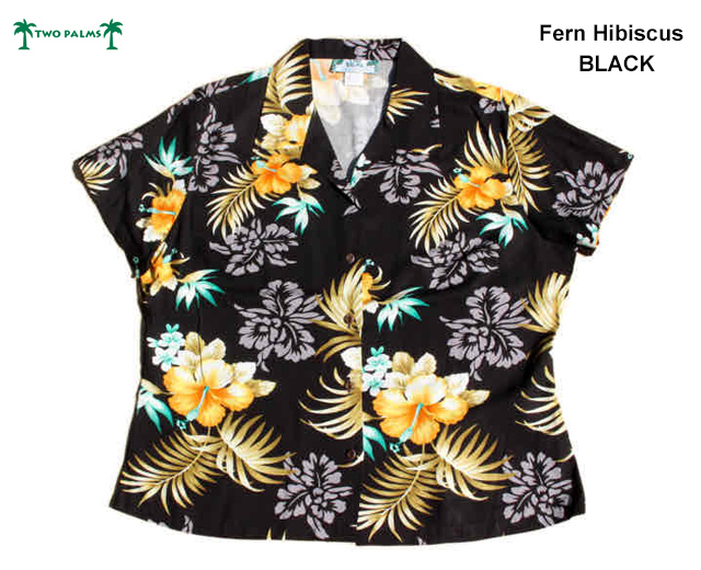 TWOPALMS トゥーパームス レディース　アロハシャツ