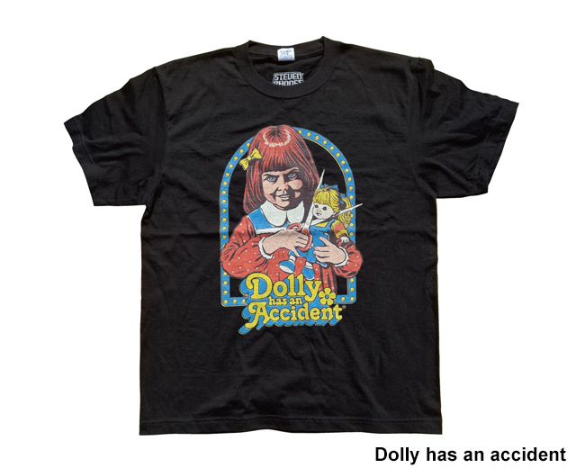 Steven Rhodes スティーブンローズ イラストTシャツ