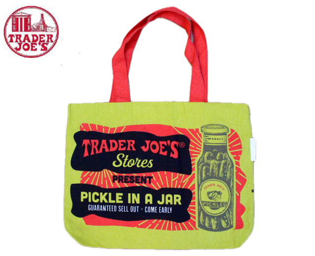 TRADER JOE’S トレーダージョーズ ピクルス エコバック トートバック