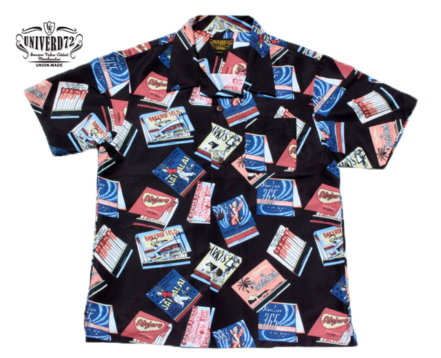 ユニバード72 アロハシャツ マッチ