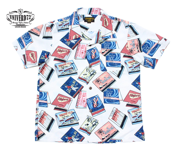 ユニバード72 アロハシャツ マッチ