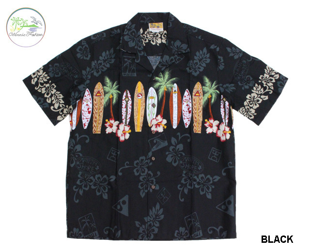 ィーニーファッション アロハシャツ ハワイ製 サーフボード