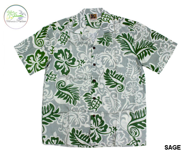 ウィーニーファッション アロハシャツ ハワイ製 ホヌ