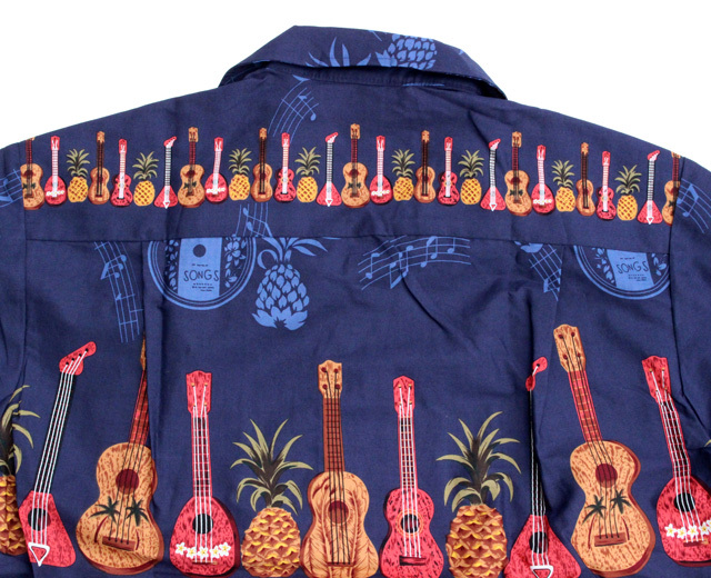 ウィーニーファッション アロハシャツ ハワイ製 ウクレレ