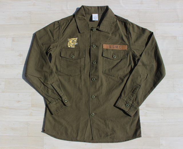 ヒューストン　ミリタリー　軍モノ　ベトナム　刺繍