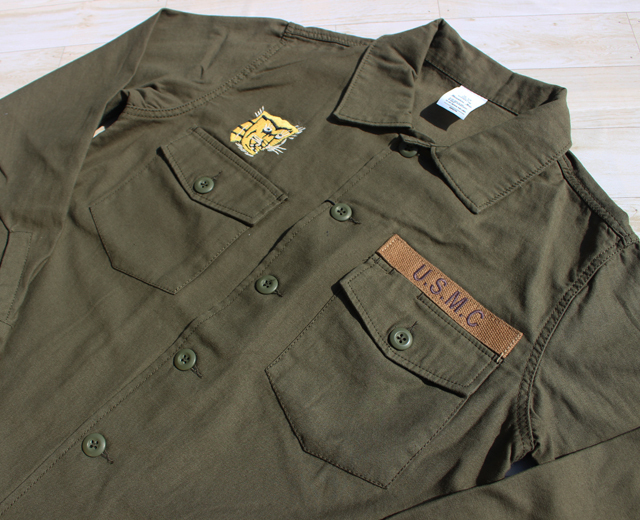 ヒューストン　ミリタリー　軍モノ　ベトナム　刺繍