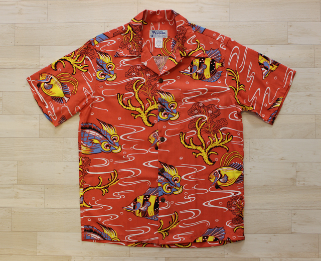 カラカウア　アロハシャツ　
