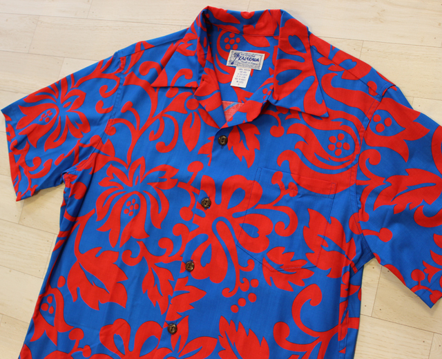 カラカウア　アロハシャツ
