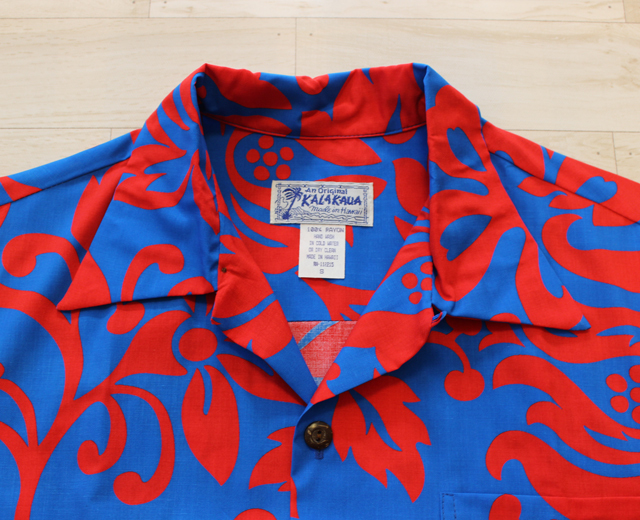 カラカウア　アロハシャツ