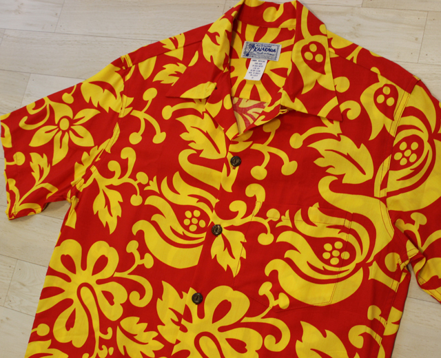 カラカウア　アロハシャツ