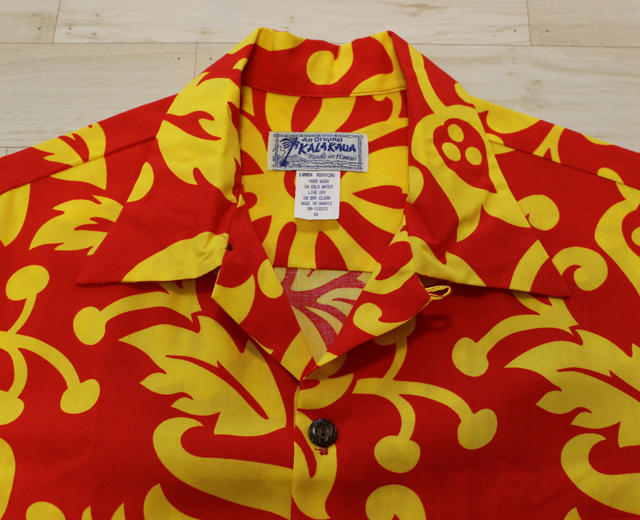 カラカウア　アロハシャツ