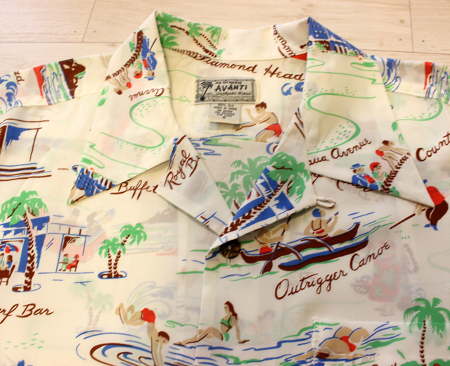 アロハシャツ　アヴァンティ　アバンティ AVANTI