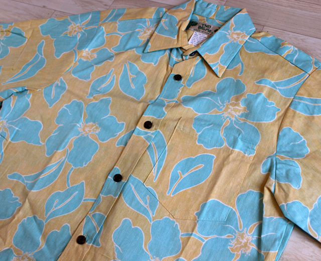 アロハシャツ　トゥーパームス　ツーパームス　TWOPALMS　ハワイ製