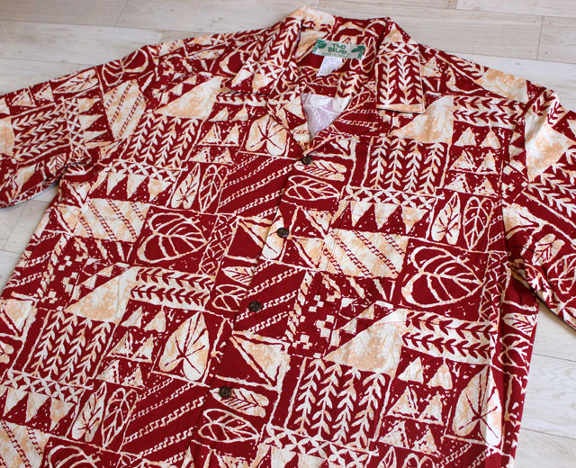 アロハシャツ　トゥーパームス　ツーパームス　ハワイ製