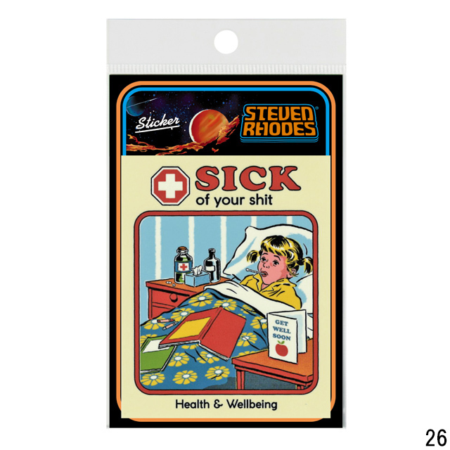 Steven Rhodes STICKER スティーブンローズ ステッカー