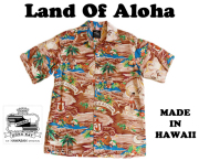 アロハシャツ コナベイハワイ ランドオブアロハ
