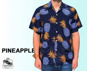 コナベイハワイ アロハシャツ パイナップル 2018