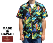 RJC アロハシャツ オウム 鳥