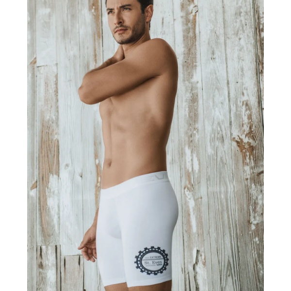 メンズボクサーパンツ インポート コットン 綿 白 黒 グレー メンズアンダーウェア ロング 長め インナー