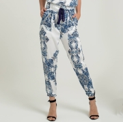 セットアップ パンツ ボトム ヨーロピアン柄 インポート 海外 レディース 上下別売り