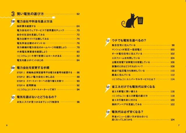 電気の選び方目次２