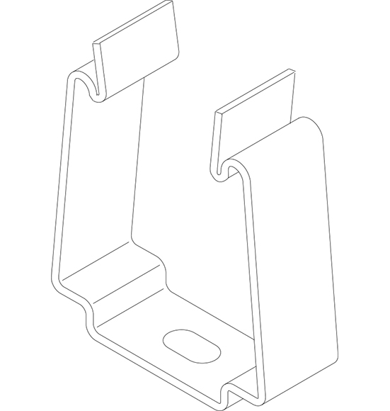 DNライティング LEDコンパクト照明器具 取付金具 SFサドル●2個入り
