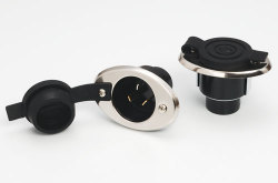 DNライティング 什器用3Pコンセント 【250V15A】 3PEC