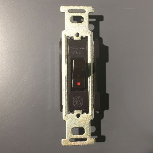 パナソニック クラシックシリーズ 15a埋込 タンブラスイッチb 片切 チョコ Ws5116