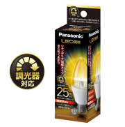 panasonic LDC5L 調光器対応シャンデリアLED電球E17口金計7個 パナソニック】LED シャンデリア電球タイプ 5.0W 《電球色相当