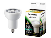 【パナソニック】スポットライト・ダウンライトのダイクロハロゲン取替に最適な商品！LEDハロゲン電球 5.5W 中角タイプ  LDR6W-M-E11 《白色 4000K ビーム角20度》