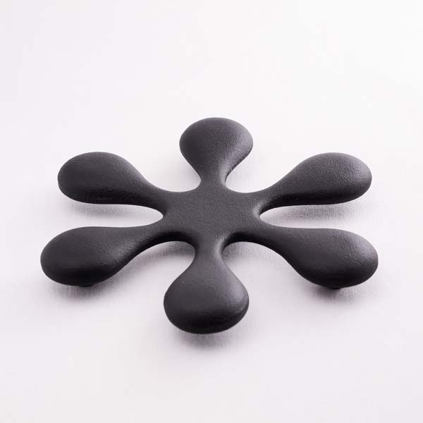 トリベット 黒艶消 小 / 岩鋳 急須 ポット 敷物 南部鉄器 ≪13時までの