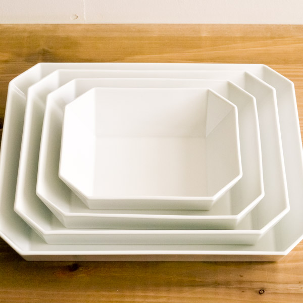送料無料】 TY Square Bowl White 220mm 1個 / 1616 / arita