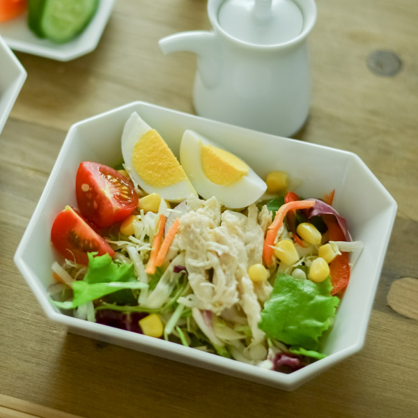 送料無料】 TY Square Bowl White 220mm 1個 / 1616 / arita japan