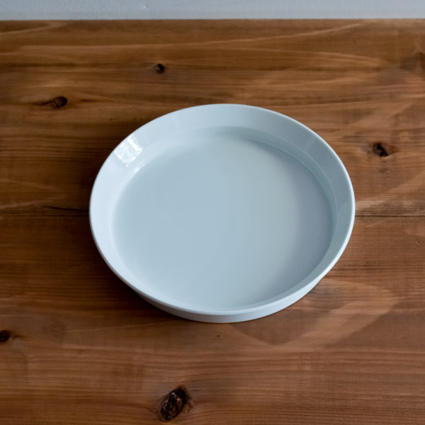 1616 / TY Round Deep Plate White アソート　6枚 送料無料】 TY Round Deep Plate Plain White 6サイズセット
