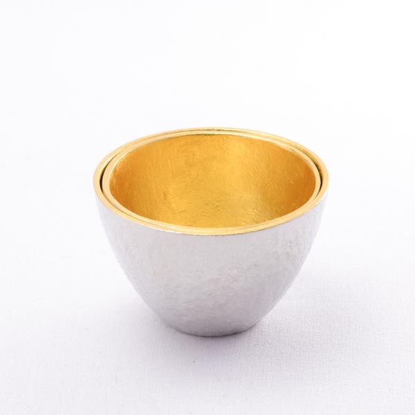 ぐい呑 金箔 大 1個 / 能作 敬老の日 プレゼント 早割 ぐいのみ