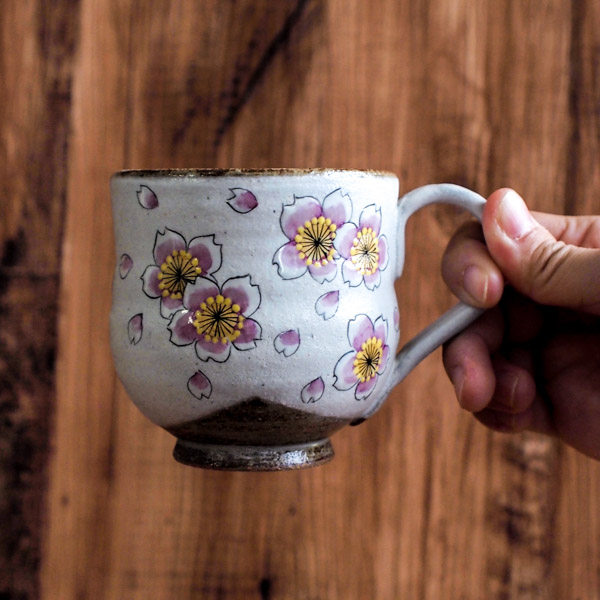 送料無料】 マグカップ 花暦 1月-12月 1個 / プレゼント デザイン マグ