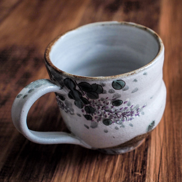 九谷焼　コーヒーカップ 送料無料】 マグカップ 花暦 1月-12月 1個 / プレゼント デザイン マグ