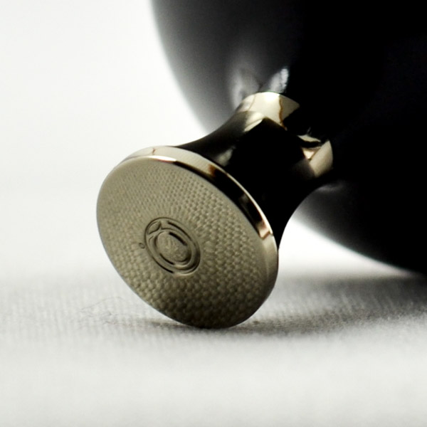 送料無料】 てのりん シルバー／黒 1個 / 山口久乗 受付 来客用 仏具