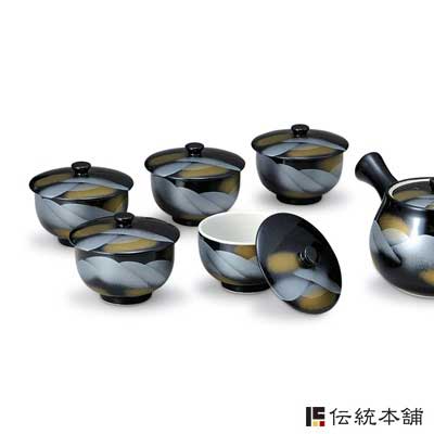 送料無料】 蓋付茶器セット 連山 / 初任給 プレゼント 母の日 茶器