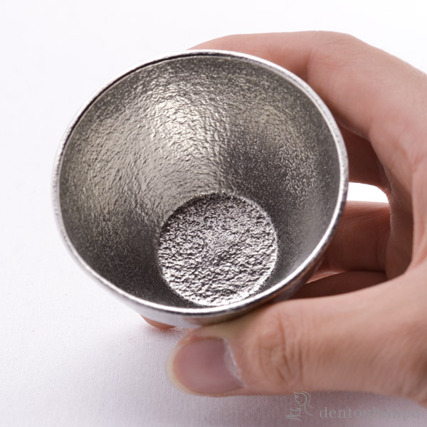 送料無料】 伝統本舗オリジナル 能作片口・ぐい呑2個 常きげん 幻の