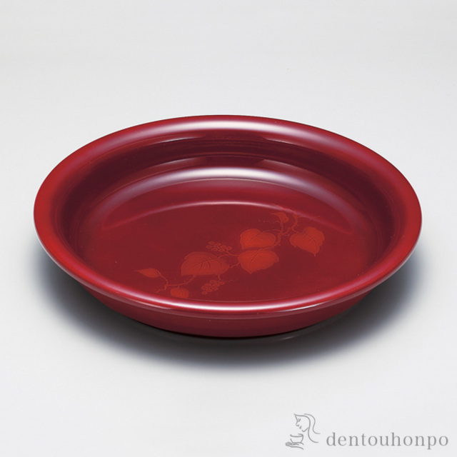 【送料無料】盛器 ぶどう白檀≪在庫確認後、4~7営業日程で出荷≫ ( 盛皿 プレート テーブルウェア 食器 パーティー 越前漆器 )