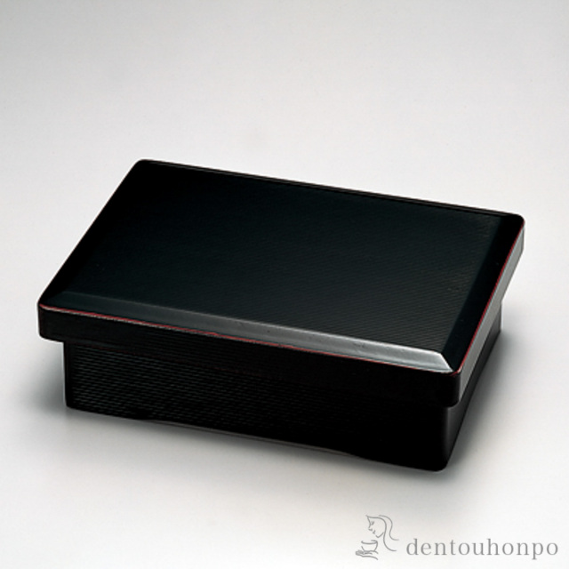 丼重 黒内朱≪在庫確認後、4~7営業日程で出荷≫ ( お弁当 運動会 ピクニック 遠足 人気 越前漆器 )