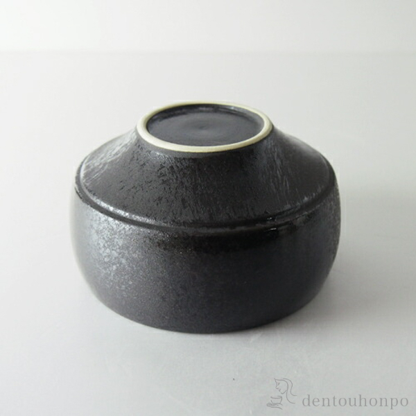 haku碗 侘黒 / 抹茶碗 茶道具 茶器 お稽古用 抹茶 波佐見焼 ≪13時まで